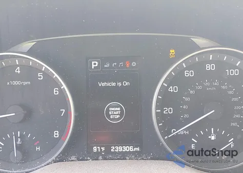 2017 Hyundai Elantra Limited z USA, uszkodzony, nr VIN 5NPD84LF5HH064373